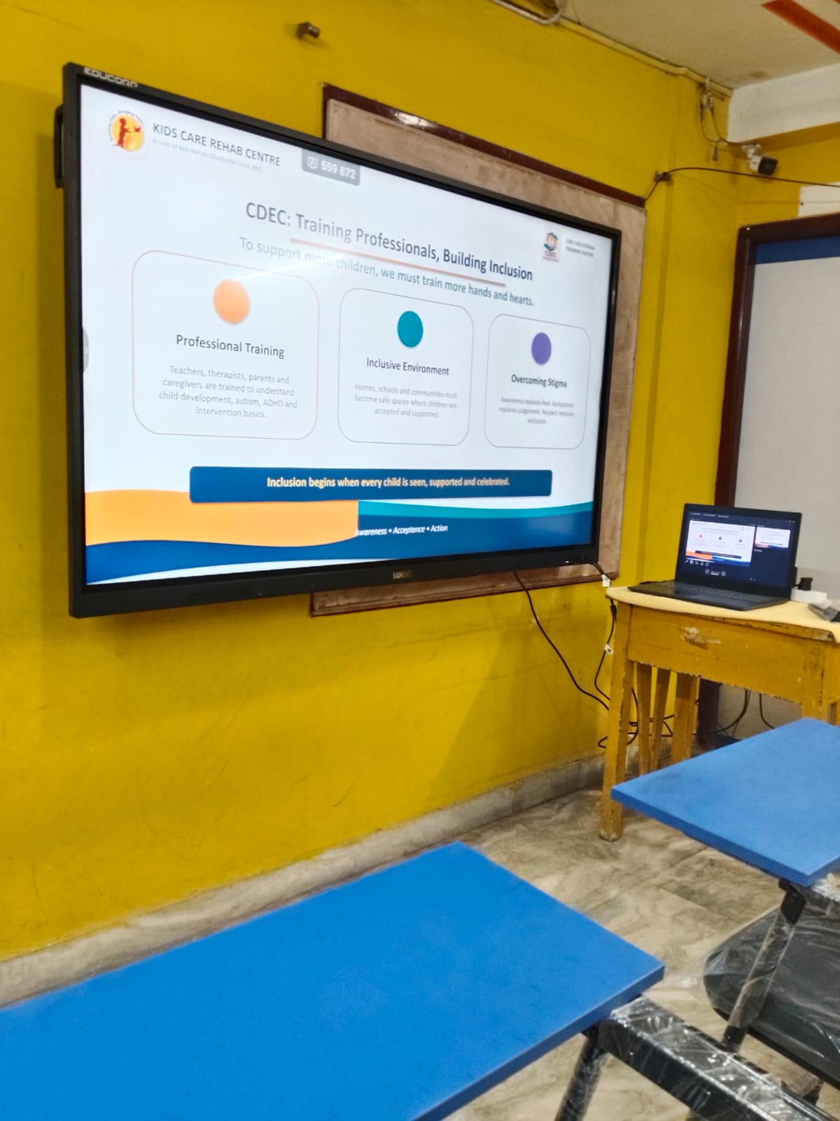 Training on inclusion and child development